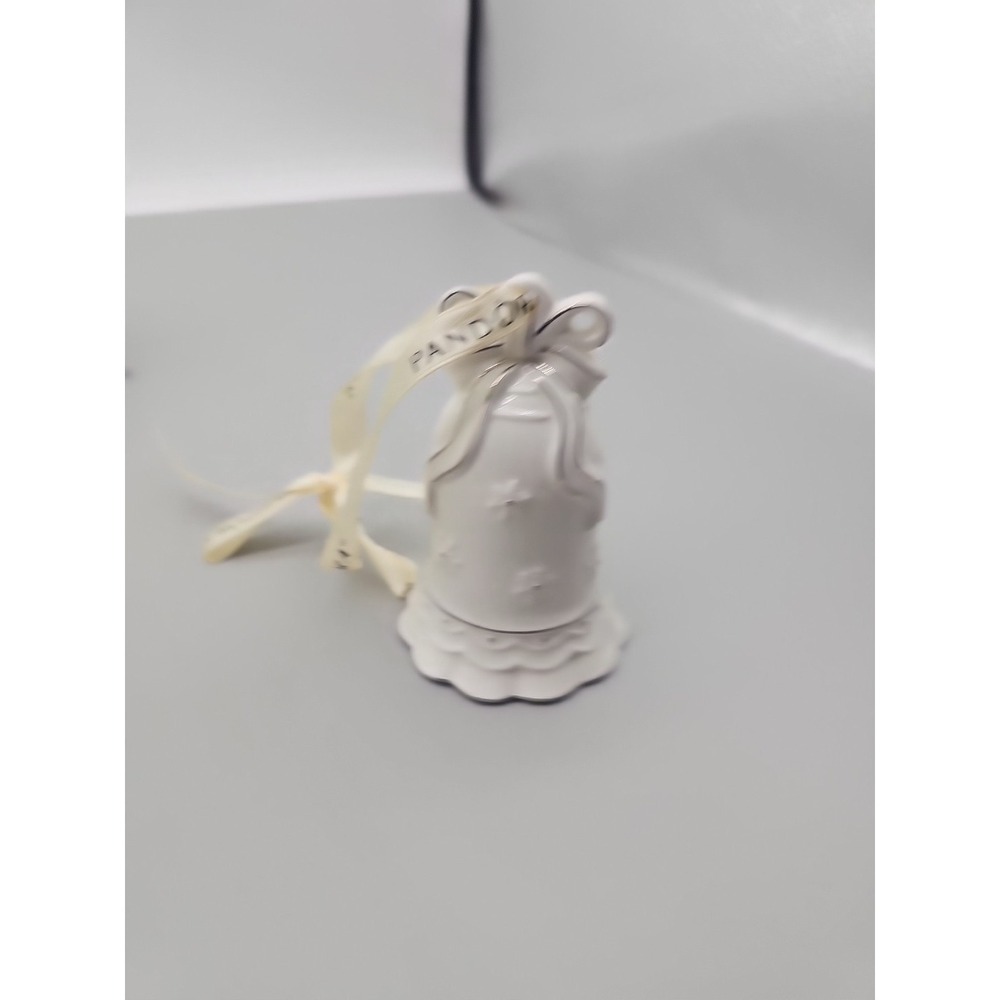 Pandora Limited Edition 2017 Bell Porcelain Christmas Ornament